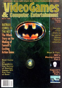Video Games and Computer Entertainment Issue March 1990